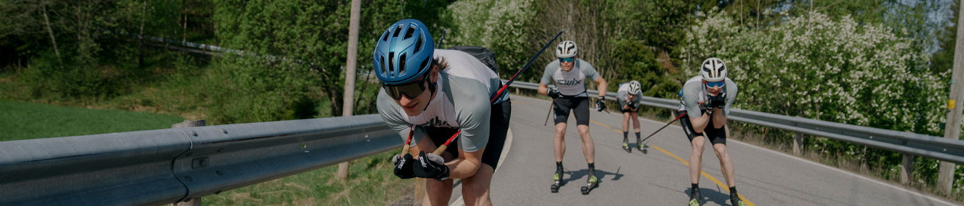 rullskidåkning på asfalt