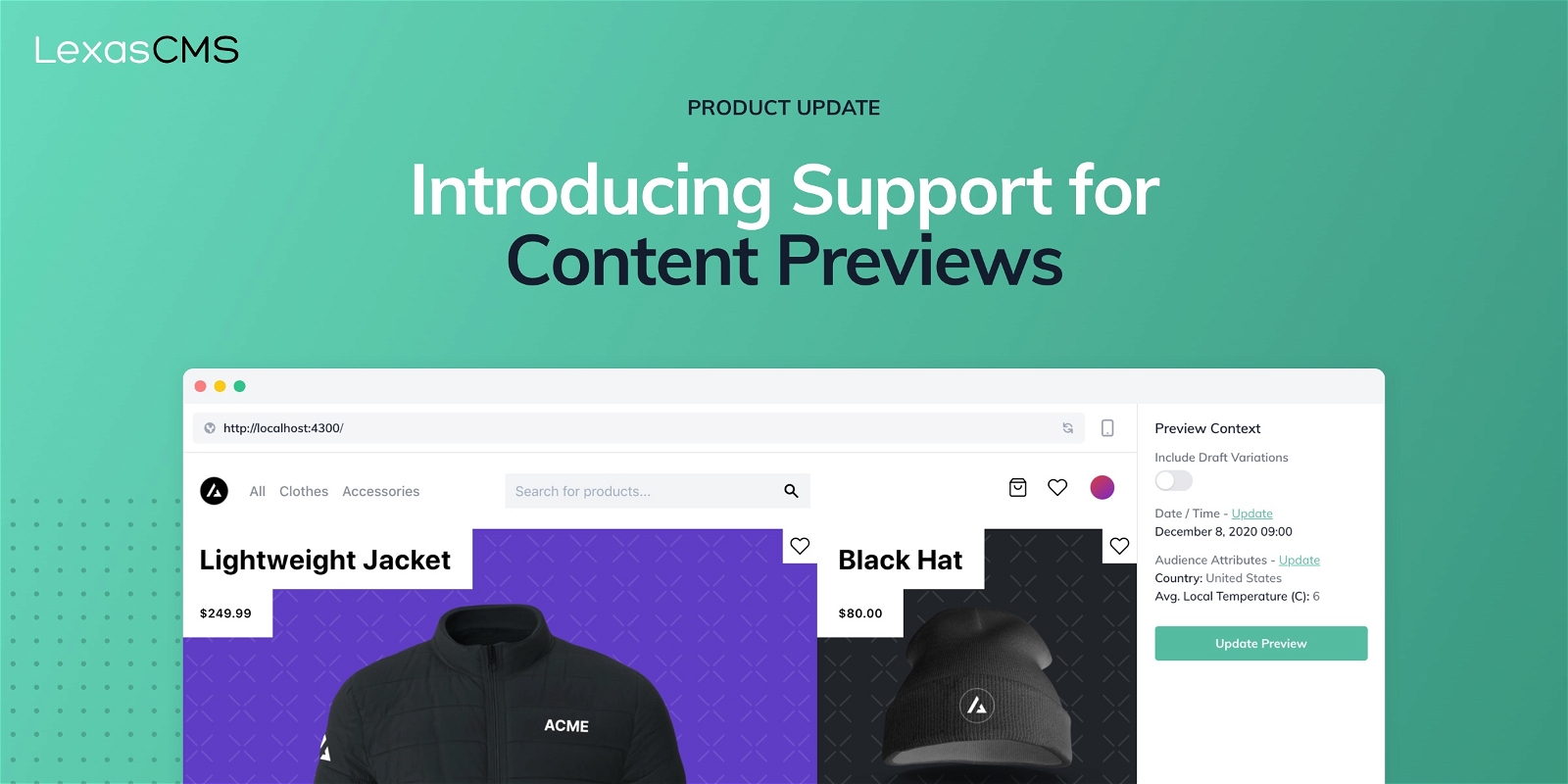 Cover for Introducing Support for Content Previews
