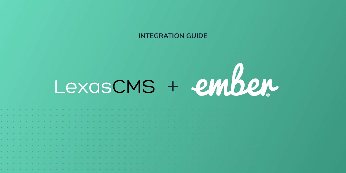 Ember.js integration guide cover
