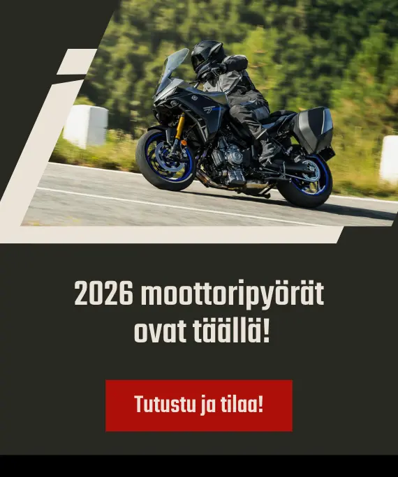 yamaha, ktm, honda ja cfmoto 2026 vuoden moottoripyörämallisto saatavilla