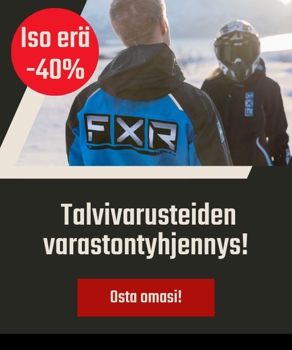 talvivarusteiden varastontyhjennys