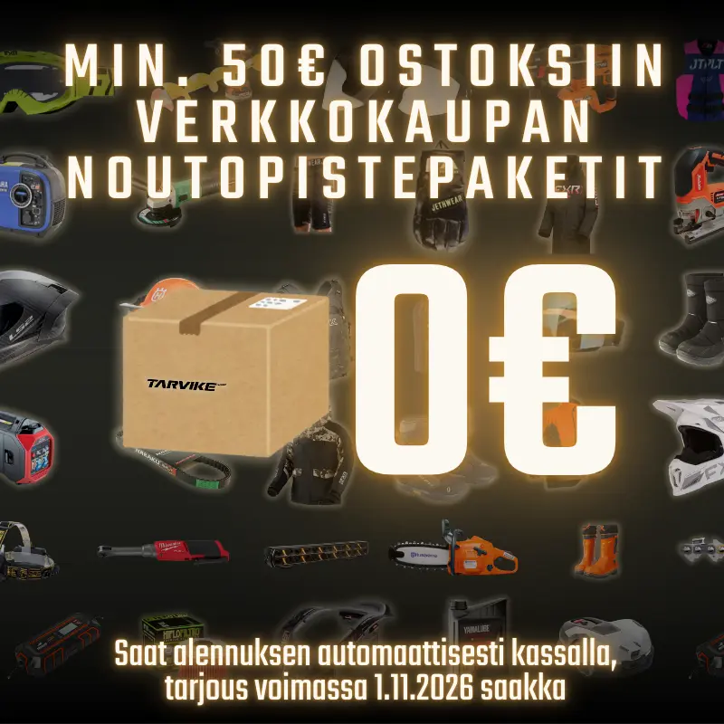 ilmainen toimitus tarjous