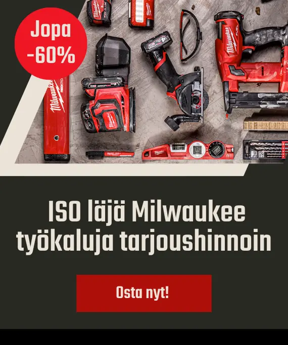 milwaukee työkalut ale hinnoin tarvike.com