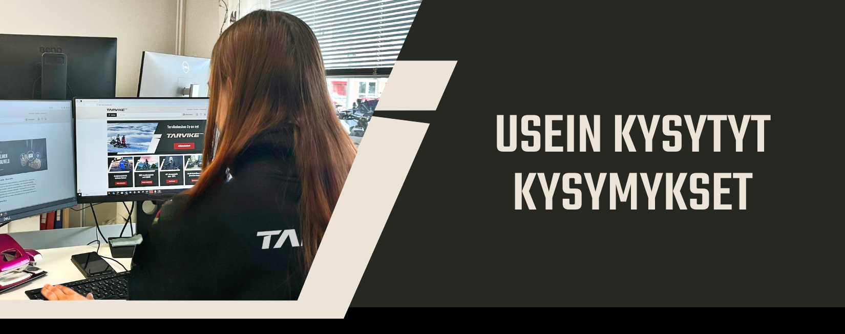 Tarvike.com usein kysyttyihin kysymyksiin UKK vastauksia