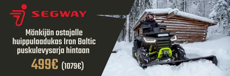 Segway Iron Baltic kampanja