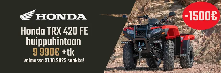 honda trx 420 tarjous