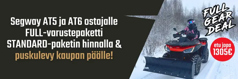 segway full gear deal, mönkijätarjous, mönkijä, segway