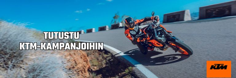 Tutustu voimassa oleviin KTM-kampanjoihin