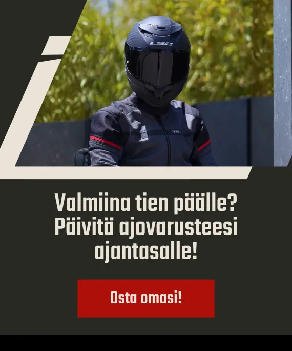 laajasti moottoripyörä ajovarusteet tarvike.com verkkokaupassa
